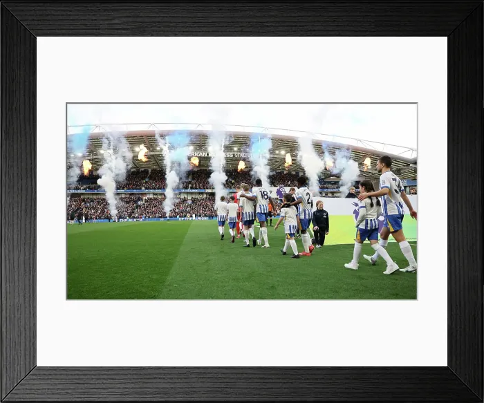 Framed Print : Brighton and Hove Albion v Everton Premier League 25JAN25 Framed Print : Brighton and Hove Albion v Everton Premier League 25JAN25