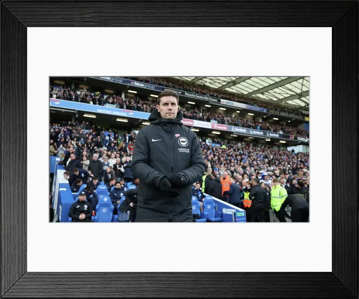 Framed Print : Brighton and Hove Albion v Everton Premier League 25JAN25 Framed Print : Brighton and Hove Albion v Everton Premier League 25JAN25