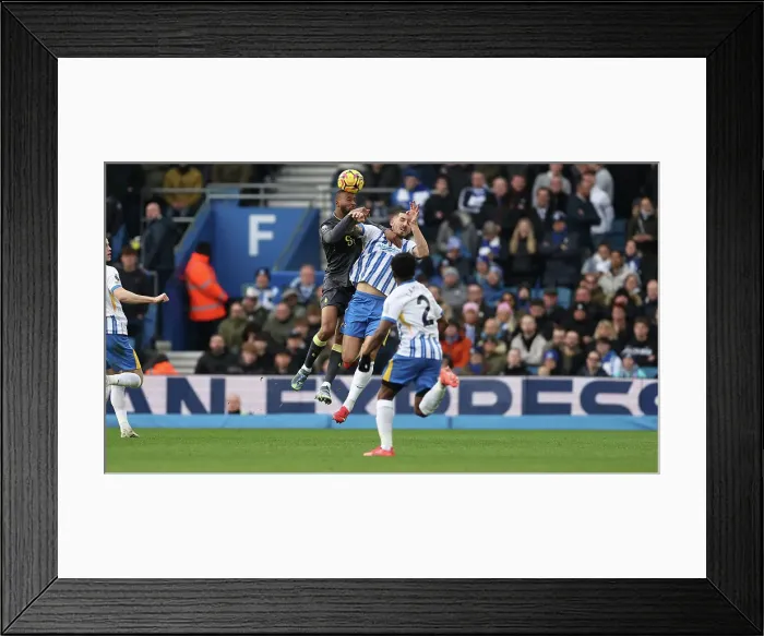 Framed Print : Brighton and Hove Albion v Everton Premier League 25JAN25 Framed Print : Brighton and Hove Albion v Everton Premier League 25JAN25