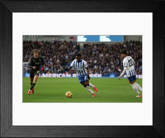 Framed Print : Brighton and Hove Albion v Everton Premier League 25JAN25 Framed Print : Brighton and Hove Albion v Everton Premier League 25JAN25