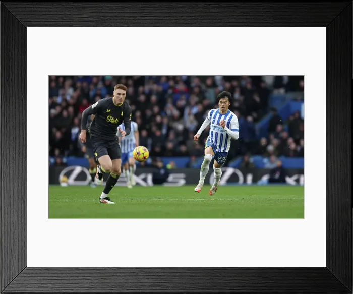 Framed Print : Brighton and Hove Albion v Everton Premier League 25JAN25 Framed Print : Brighton and Hove Albion v Everton Premier League 25JAN25