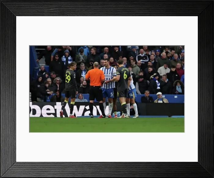Framed Print : Brighton and Hove Albion v Everton Premier League 25JAN25 Framed Print : Brighton and Hove Albion v Everton Premier League 25JAN25