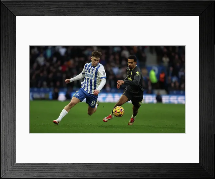 Framed Print : Brighton and Hove Albion v Everton Premier League 25JAN25 Framed Print : Brighton and Hove Albion v Everton Premier League 25JAN25