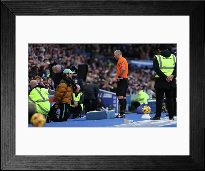 Framed Print : Brighton and Hove Albion v Everton Premier League 25JAN25 Framed Print : Brighton and Hove Albion v Everton Premier League 25JAN25