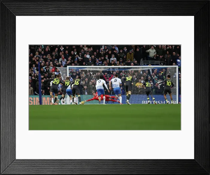 Framed Print : Brighton and Hove Albion v Everton Premier League 25JAN25 Framed Print : Brighton and Hove Albion v Everton Premier League 25JAN25