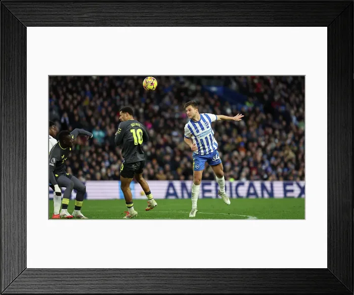 Framed Print : Brighton and Hove Albion v Everton Premier League 25JAN25 Framed Print : Brighton and Hove Albion v Everton Premier League 25JAN25