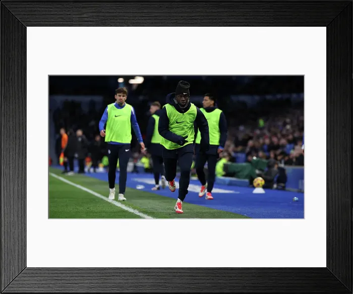 Framed Print : Brighton and Hove Albion v Everton Premier League 25JAN25 Framed Print : Brighton and Hove Albion v Everton Premier League 25JAN25