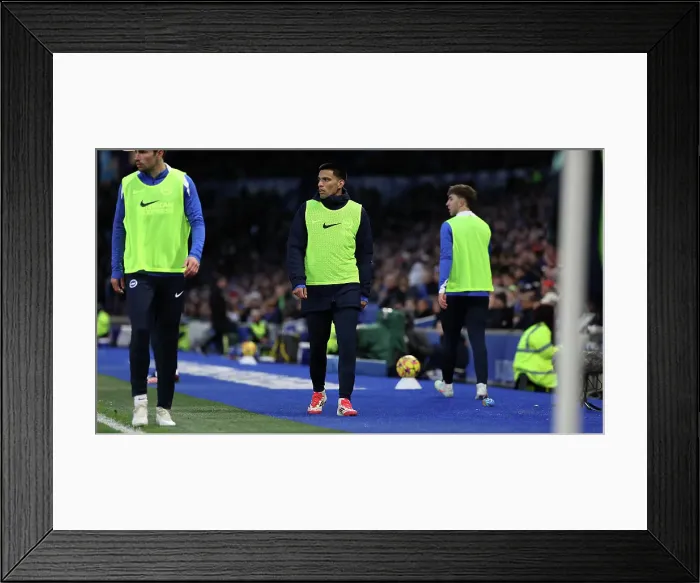 Framed Print : Brighton and Hove Albion v Everton Premier League 25JAN25 Framed Print : Brighton and Hove Albion v Everton Premier League 25JAN25