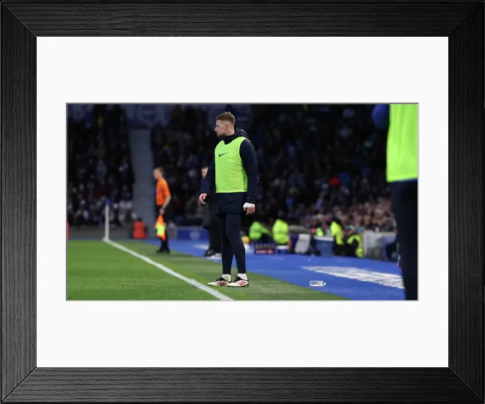 Framed Print : Brighton and Hove Albion v Everton Premier League 25JAN25 Framed Print : Brighton and Hove Albion v Everton Premier League 25JAN25