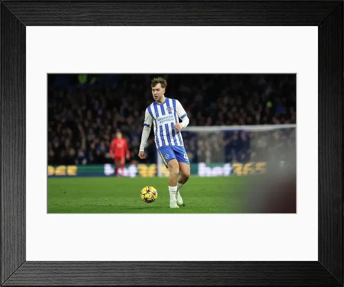 Framed Print : Brighton and Hove Albion v Everton Premier League 25JAN25 Framed Print : Brighton and Hove Albion v Everton Premier League 25JAN25