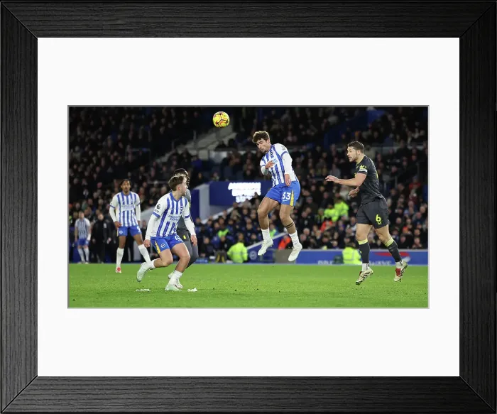 Framed Print : Brighton and Hove Albion v Everton Premier League 25JAN25 Framed Print : Brighton and Hove Albion v Everton Premier League 25JAN25