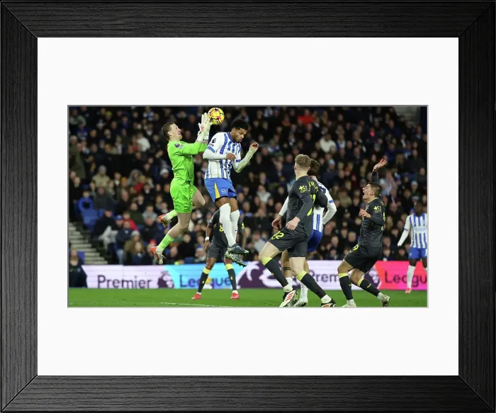 Framed Print : Brighton and Hove Albion v Everton Premier League 25JAN25 Framed Print : Brighton and Hove Albion v Everton Premier League 25JAN25