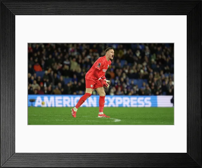 Framed Print : Brighton and Hove Albion v Everton Premier League 25JAN25 Framed Print : Brighton and Hove Albion v Everton Premier League 25JAN25