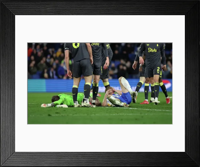Framed Print : Brighton and Hove Albion v Everton Premier League 25JAN25 Framed Print : Brighton and Hove Albion v Everton Premier League 25JAN25