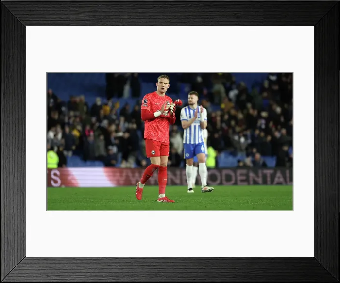 Framed Print : Brighton and Hove Albion v Everton Premier League 25JAN25 Framed Print : Brighton and Hove Albion v Everton Premier League 25JAN25