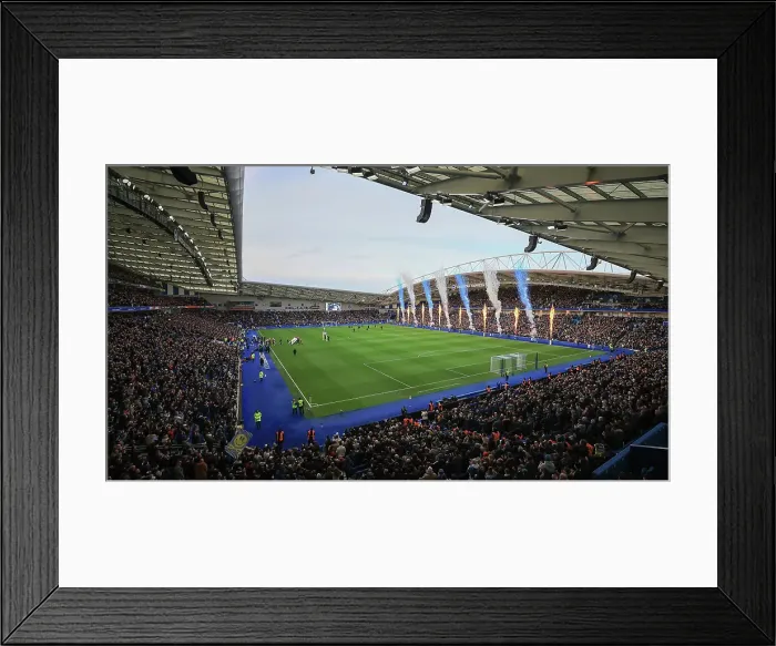 Framed Print : Brighton and Hove Albion v Everton Premier League 25JAN25 Framed Print : Brighton and Hove Albion v Everton Premier League 25JAN25