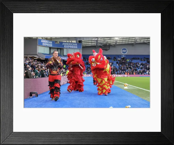 Framed Print : Brighton and Hove Albion v Everton Premier League 25JAN25 Framed Print : Brighton and Hove Albion v Everton Premier League 25JAN25