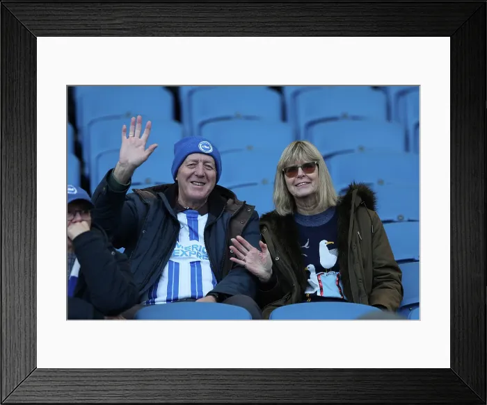 Framed Print : Brighton and Hove Albion v Everton Premier League 25JAN25 Framed Print : Brighton and Hove Albion v Everton Premier League 25JAN25