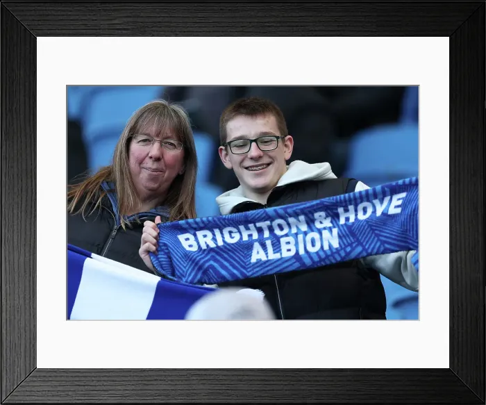 Framed Print : Brighton and Hove Albion v Everton Premier League 25JAN25 Framed Print : Brighton and Hove Albion v Everton Premier League 25JAN25