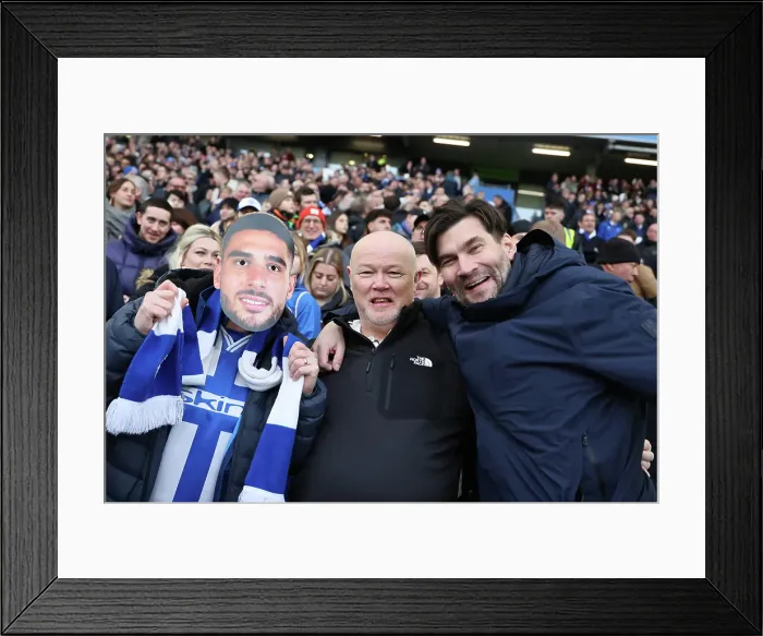 Framed Print : Brighton and Hove Albion v Everton Premier League 25JAN25 Framed Print : Brighton and Hove Albion v Everton Premier League 25JAN25