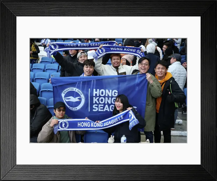 Framed Print : Brighton and Hove Albion v Everton Premier League 25JAN25 Framed Print : Brighton and Hove Albion v Everton Premier League 25JAN25