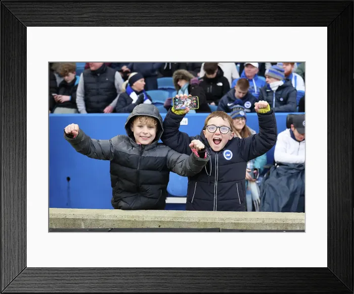 Framed Print : Brighton and Hove Albion v Everton Premier League 25JAN25 Framed Print : Brighton and Hove Albion v Everton Premier League 25JAN25