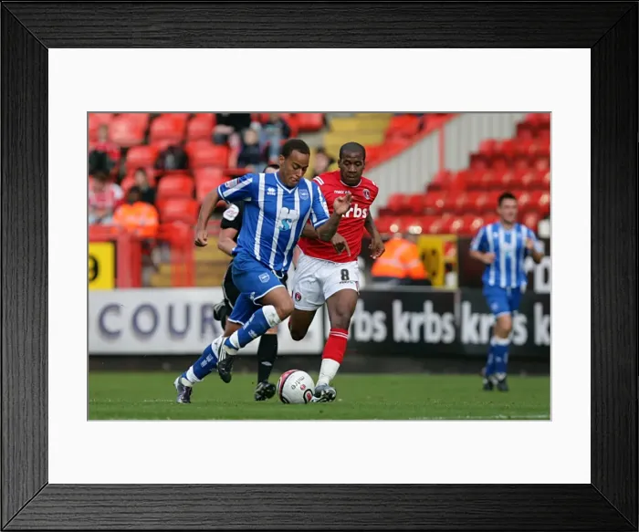 Framed Print : Brighton & Hove Albion Away at Charlton Athletic: 2010-11 Season