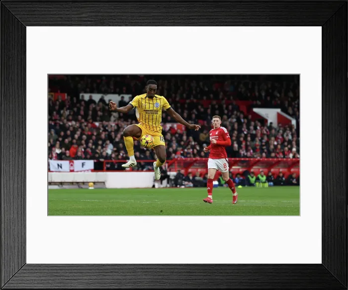 Framed Print : Nottingham Forest v Brighton and Hove Albion Premier League 01FEB25 Framed Print : Nottingham Forest v Brighton and Hove Albion Premier League 01FEB25