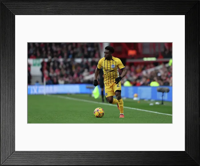 Framed Print : Nottingham Forest v Brighton and Hove Albion Premier League 01FEB25