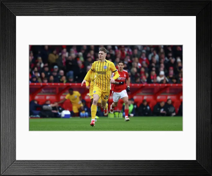 Framed Print : Nottingham Forest v Brighton and Hove Albion Premier League 01FEB25