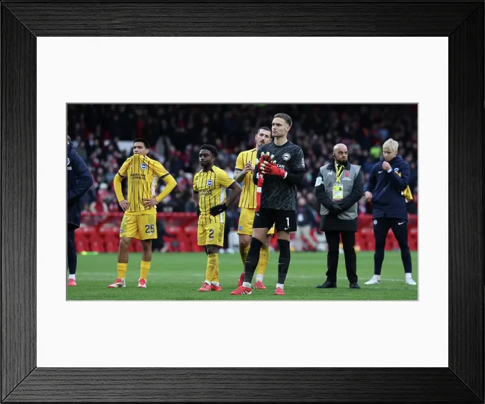 Framed Print : Nottingham Forest v Brighton and Hove Albion Premier League 01FEB25 Framed Print : Nottingham Forest v Brighton and Hove Albion Premier League 01FEB25