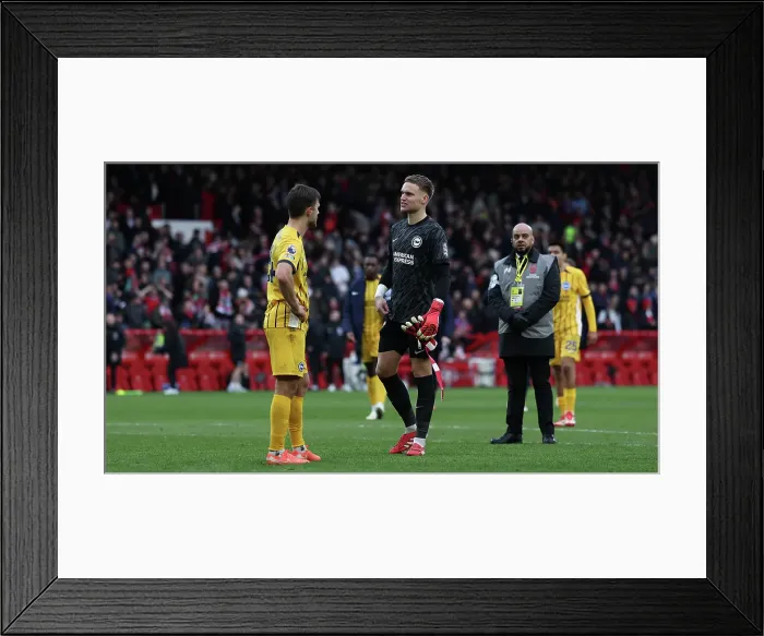 Framed Print : Nottingham Forest v Brighton and Hove Albion Premier League 01FEB25 Framed Print : Nottingham Forest v Brighton and Hove Albion Premier League 01FEB25