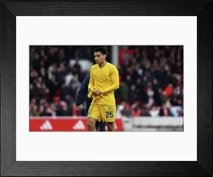 Framed Print : Nottingham Forest v Brighton and Hove Albion Premier League 01FEB25