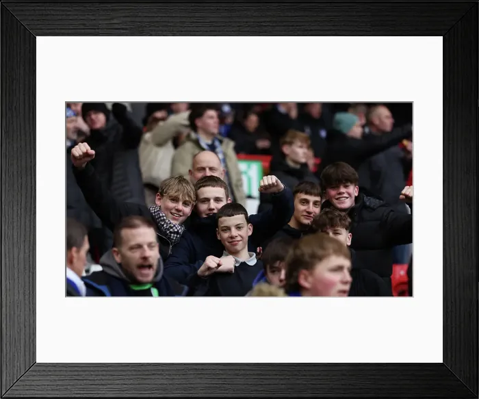 Framed Print : Nottingham Forest v Brighton and Hove Albion Premier League 01FEB25