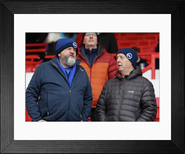 Framed Print : Nottingham Forest v Brighton and Hove Albion Premier League 01FEB25