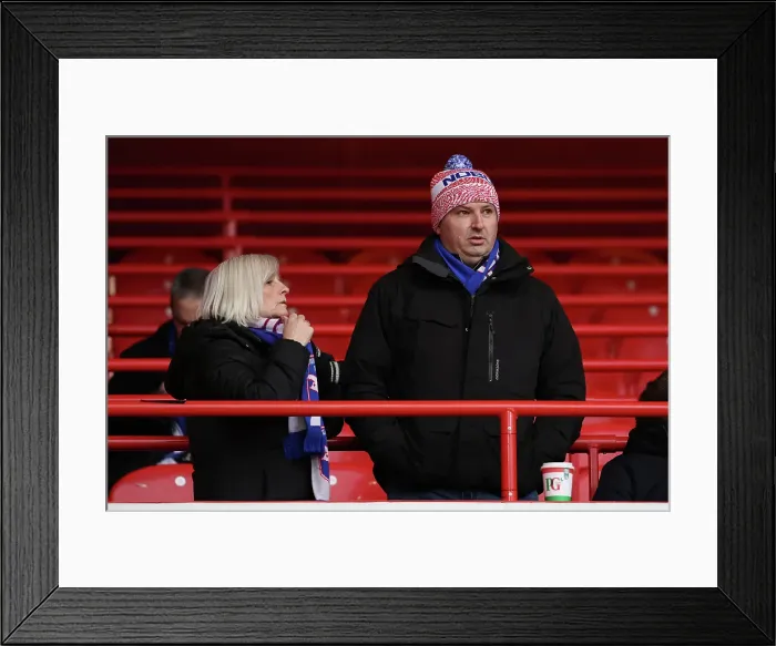 Framed Print : Nottingham Forest v Brighton and Hove Albion Premier League 01FEB25