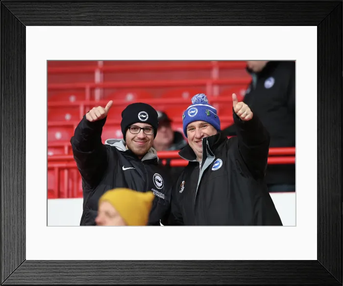 Framed Print : Nottingham Forest v Brighton and Hove Albion Premier League 01FEB25