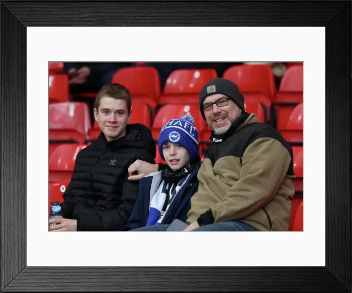 Framed Print : Nottingham Forest v Brighton and Hove Albion Premier League 01FEB25