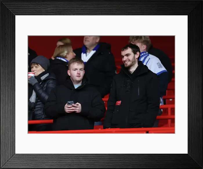 Framed Print : Nottingham Forest v Brighton and Hove Albion Premier League 01FEB25