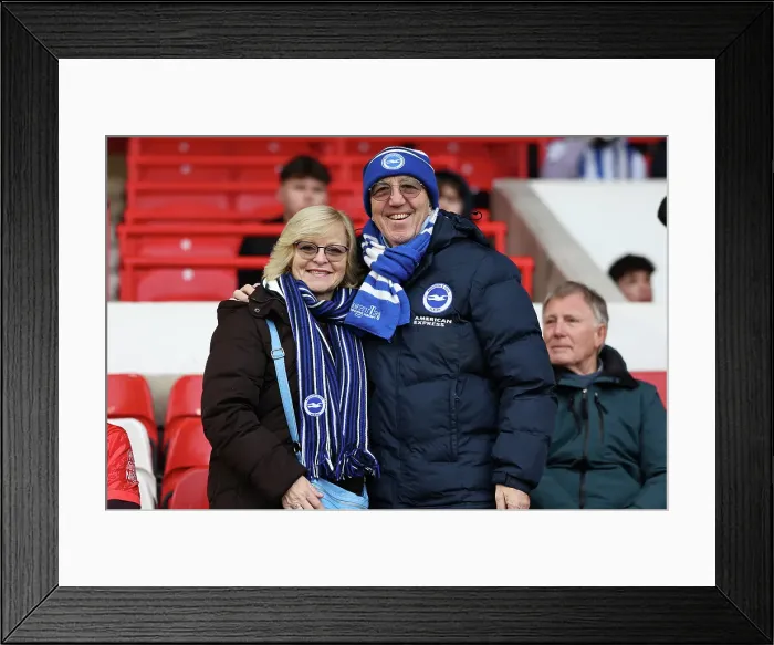 Framed Print : Nottingham Forest v Brighton and Hove Albion Premier League 01FEB25 Framed Print : Nottingham Forest v Brighton and Hove Albion Premier League 01FEB25