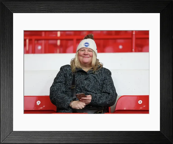 Framed Print : Nottingham Forest v Brighton and Hove Albion Premier League 01FEB25 Framed Print : Nottingham Forest v Brighton and Hove Albion Premier League 01FEB25