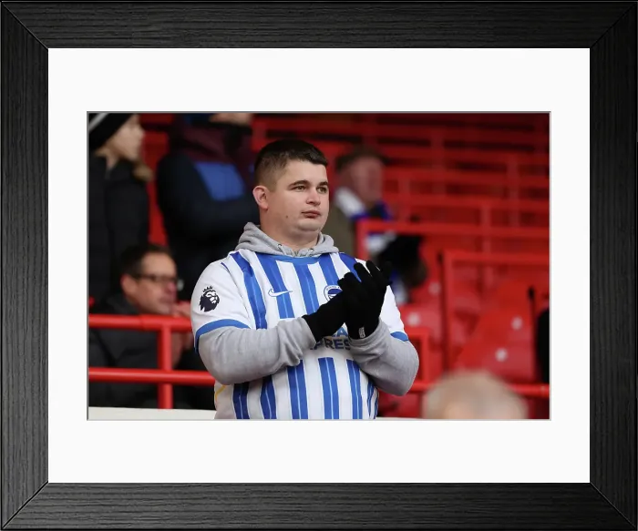 Framed Print : Nottingham Forest v Brighton and Hove Albion Premier League 01FEB25 Framed Print : Nottingham Forest v Brighton and Hove Albion Premier League 01FEB25