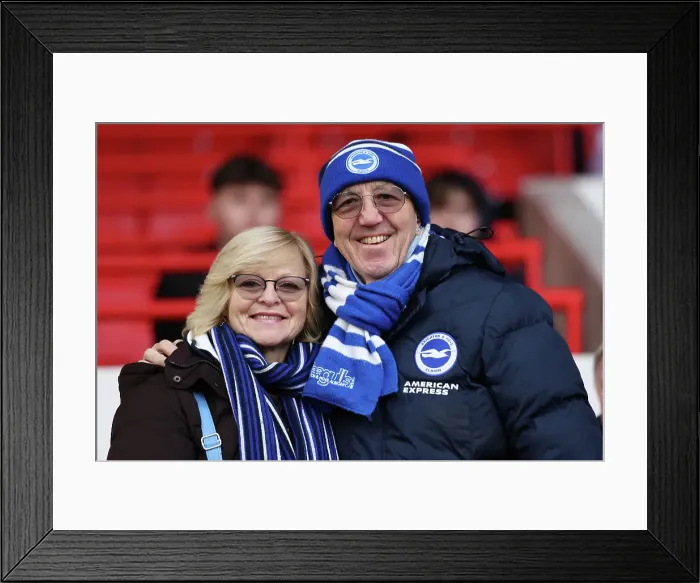 Framed Print : Nottingham Forest v Brighton and Hove Albion Premier League 01FEB25 Framed Print : Nottingham Forest v Brighton and Hove Albion Premier League 01FEB25