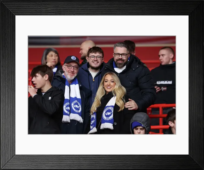 Framed Print : Nottingham Forest v Brighton and Hove Albion Premier League 01FEB25 Framed Print : Nottingham Forest v Brighton and Hove Albion Premier League 01FEB25