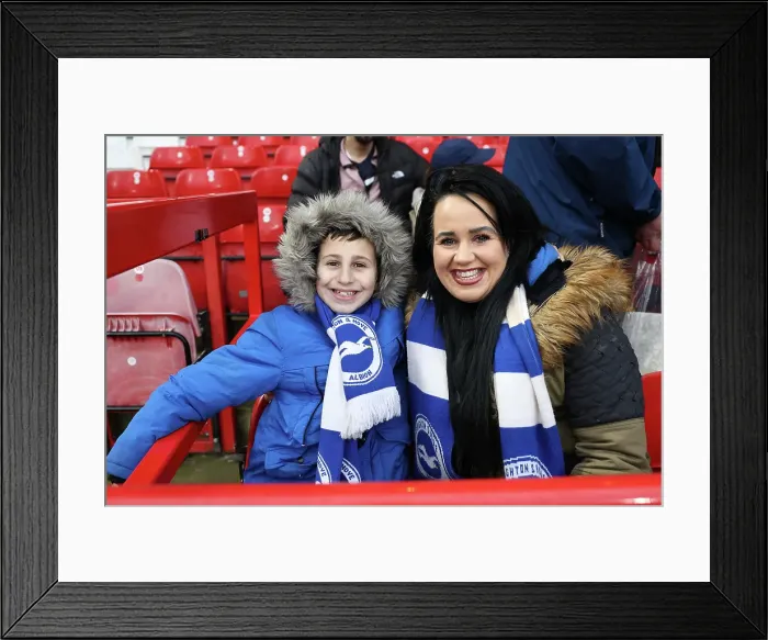 Framed Print : Nottingham Forest v Brighton and Hove Albion Premier League 01FEB25 Framed Print : Nottingham Forest v Brighton and Hove Albion Premier League 01FEB25