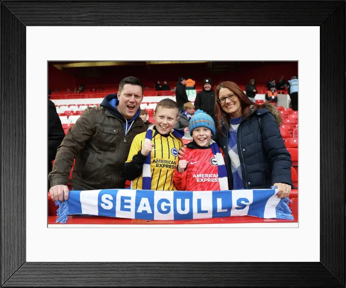 Framed Print : Nottingham Forest v Brighton and Hove Albion Premier League 01FEB25 Framed Print : Nottingham Forest v Brighton and Hove Albion Premier League 01FEB25
