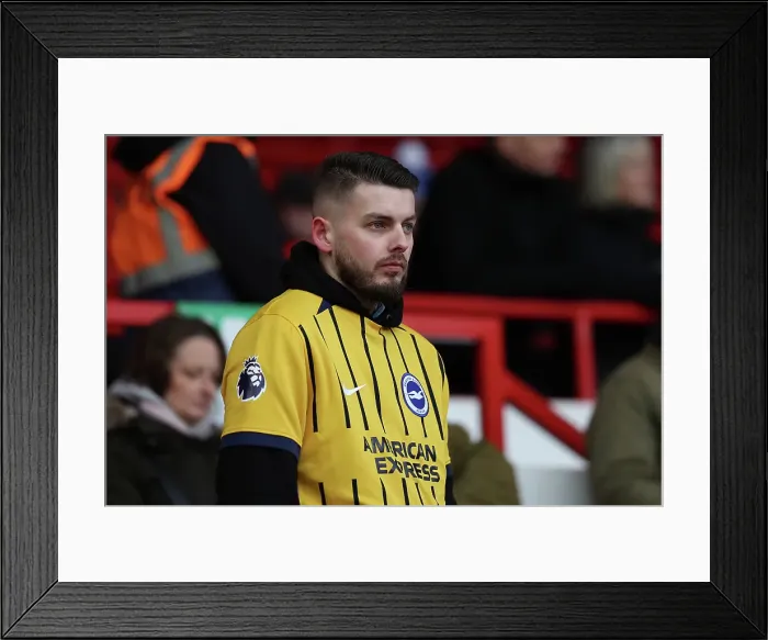 Framed Print : Nottingham Forest v Brighton and Hove Albion Premier League 01FEB25 Framed Print : Nottingham Forest v Brighton and Hove Albion Premier League 01FEB25