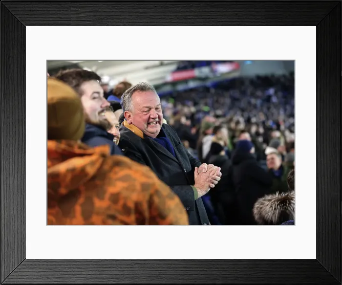Framed Print : Brighton and Hove Albion v Chelsea FA Cup 5th Round 05FEB25 Framed Print : Brighton and Hove Albion v Chelsea FA Cup 5th Round 05FEB25