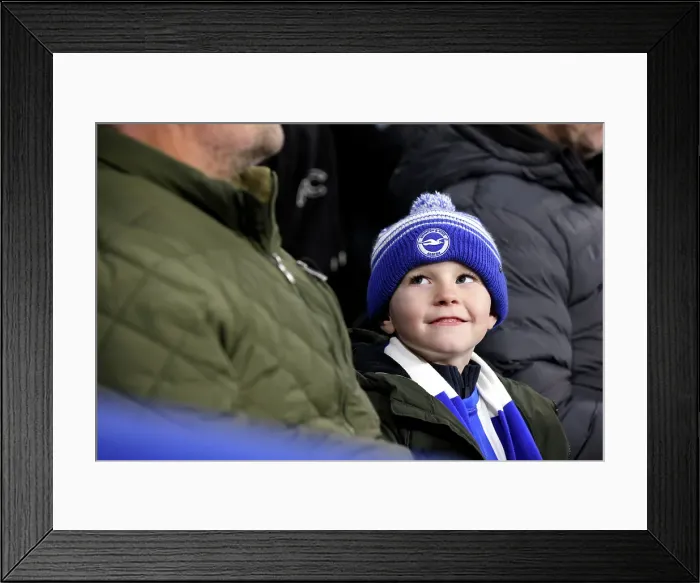 Framed Print : Brighton and Hove Albion v Chelsea FA Cup 5th Round 05FEB25 Framed Print : Brighton and Hove Albion v Chelsea FA Cup 5th Round 05FEB25