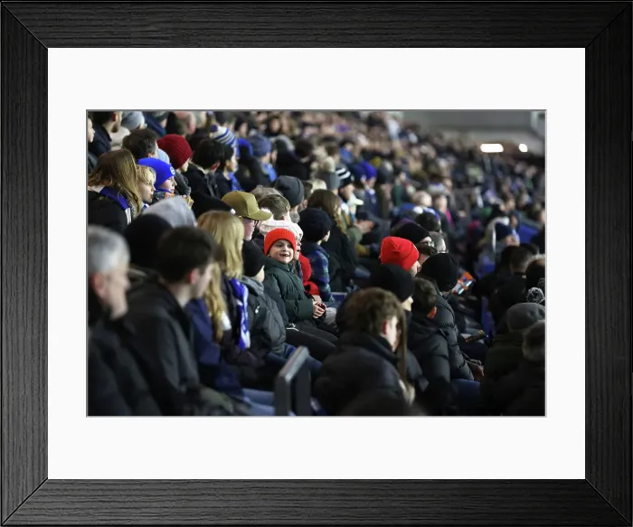 Framed Print : Brighton and Hove Albion v Chelsea FA Cup 5th Round 05FEB25 Framed Print : Brighton and Hove Albion v Chelsea FA Cup 5th Round 05FEB25